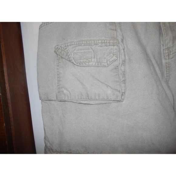 Gander Mountain Guide Vintage Convertible Cargo Pants Mens 38 x 32 tan Gorpcore - Picture 3 of 10
